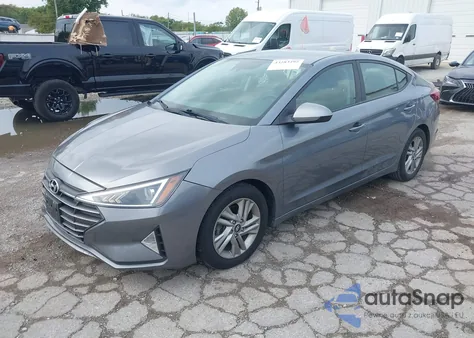 2019 Hyundai Elantra Sel из США, поврежденный, VIN KMHD84LF7KU852547